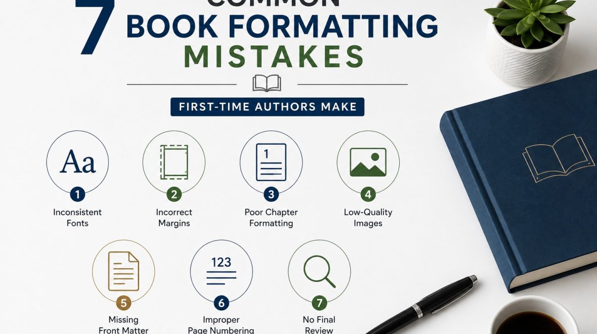 7 Common Book Formatting Mistakes First-Time Authors Make