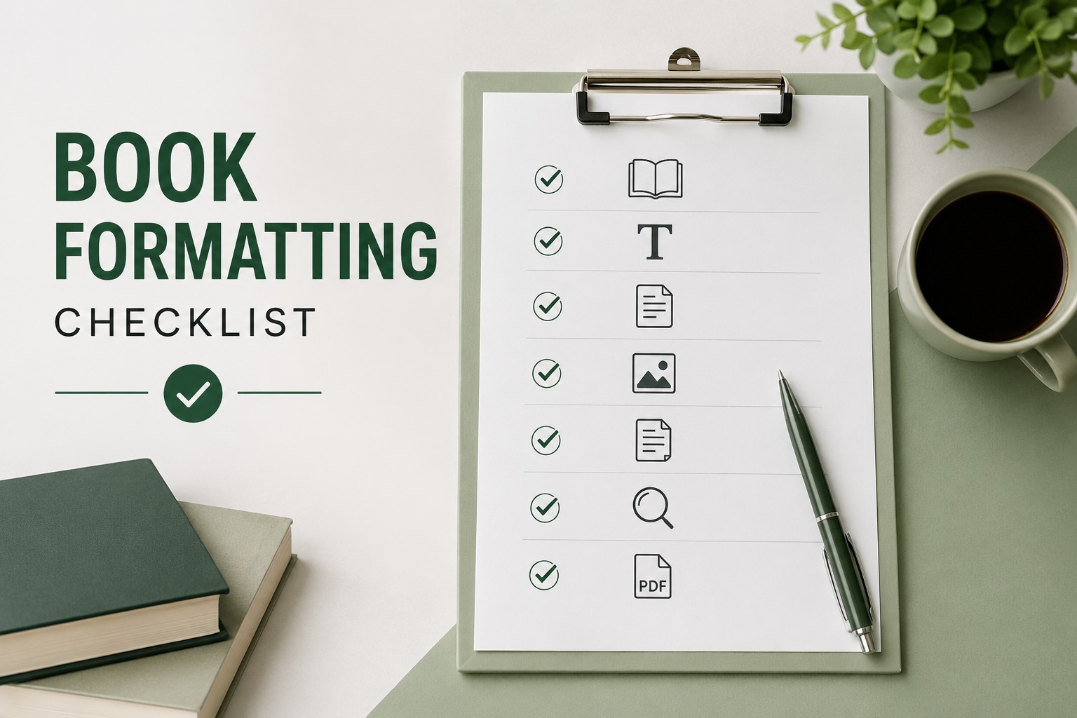 Book Formatting Checklist Before Publishing Your Book