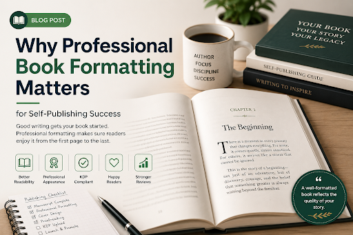 Why Professional Book Formatting Matters for Self-Publishing Success